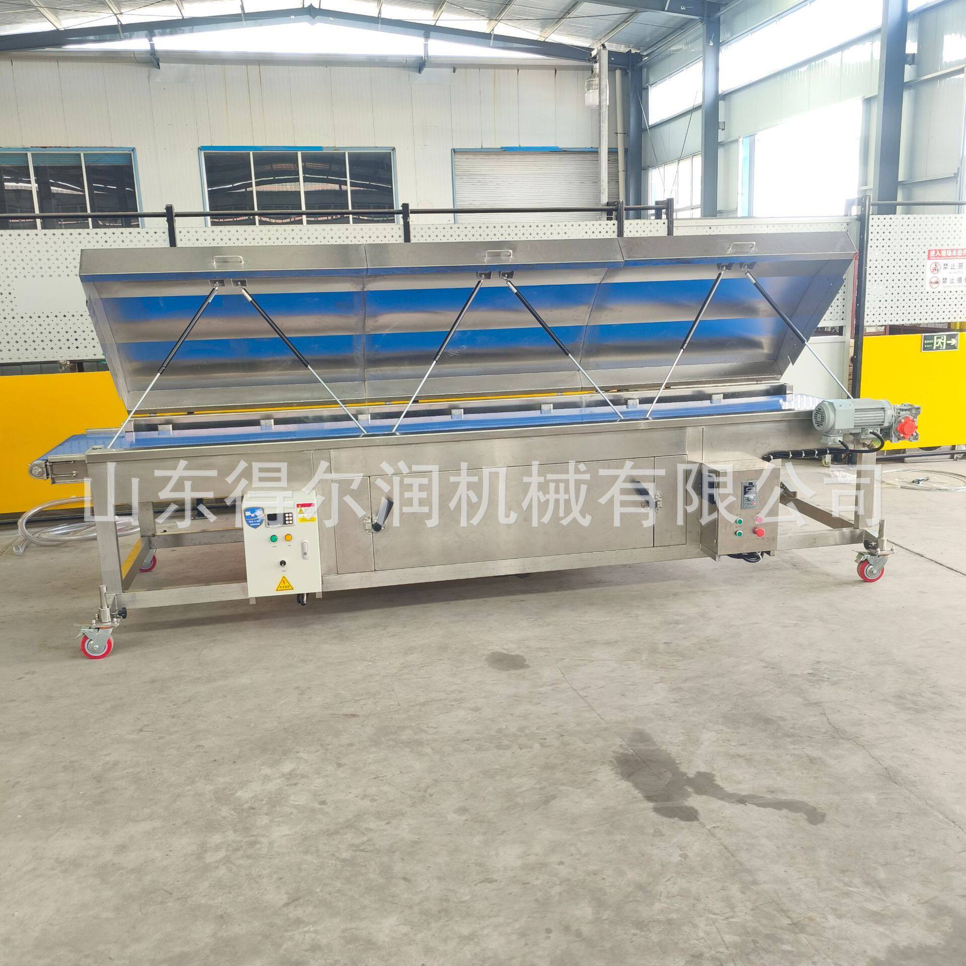 食品快速降温冷却隧道 外置压缩机制冷 低温排湿去水 保温效果好