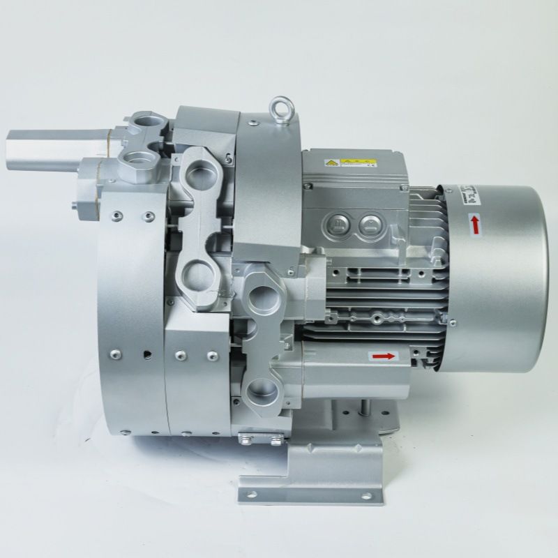 75KPA结晶除湿干燥系统高压鼓风机 粉粒体输送气环吸附风机3.3KW