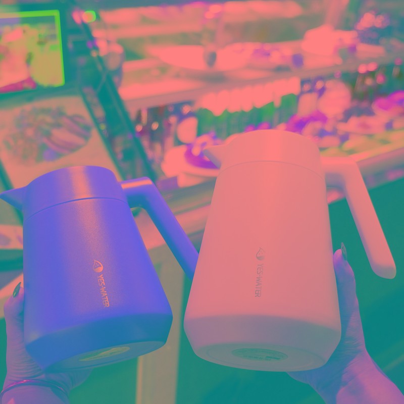 家用女士便携热水瓶超大容量保温杯不锈钢茶水分离泡茶壶男办公室