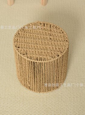 手工编织花篮十字花架落地式花盆支架卧室衣物收纳篮仿生花花篮