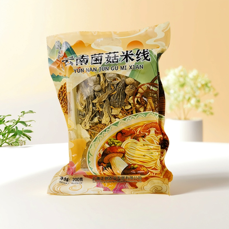 菌色天香云南菌菇米线200g蘑菇干货方便米线鹿茸菇羊肚菌白松茸