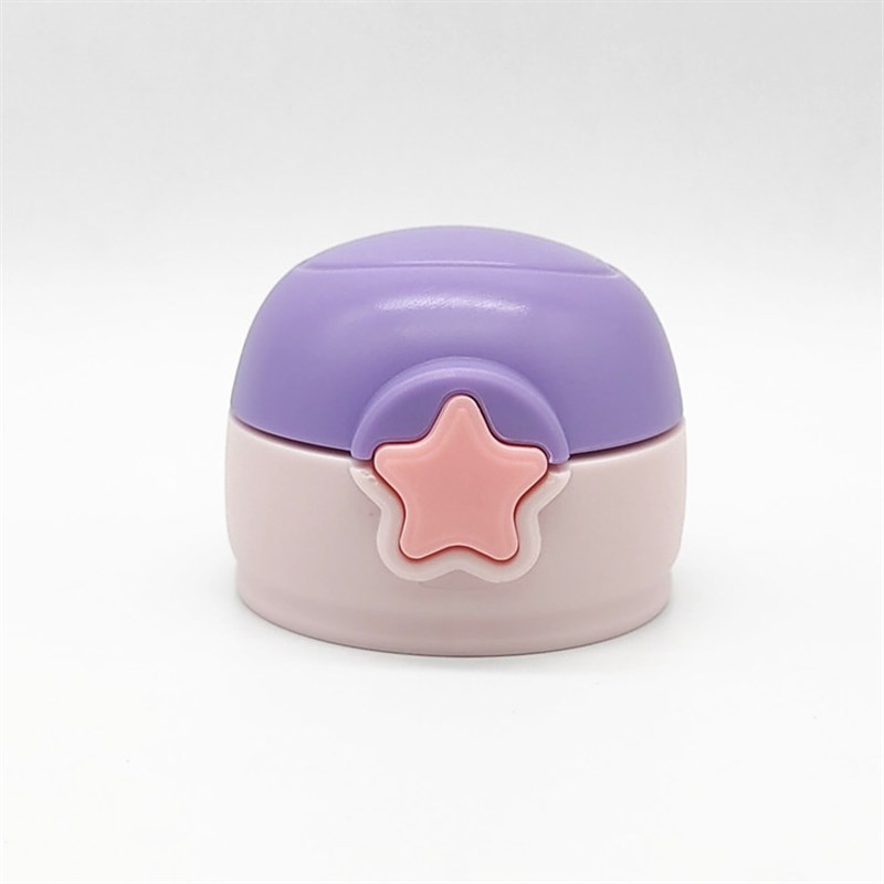 儿童卡通双盖g吸管杯两用保温杯星星杯通用盖子杯盖瓶盖配件