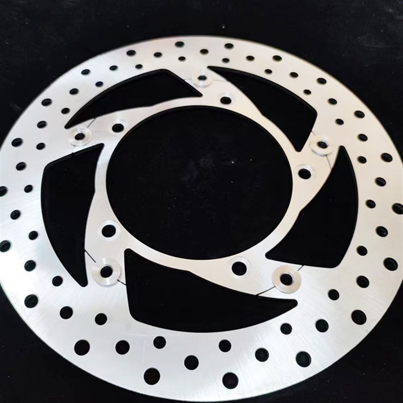 摩托车电动车刹车碟刹车盘浮动盘碟盘定做 特技车 轻量化 浮动盘