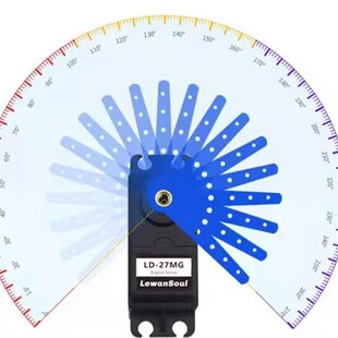 25KG大扭力数字舵机机械手臂云台RC车模/数码舵机金属壳