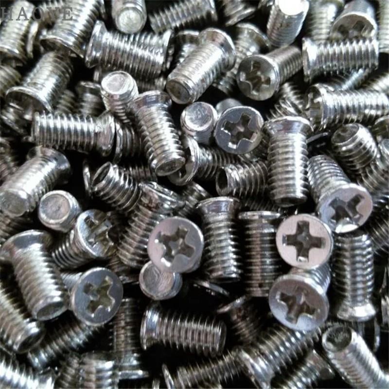 镀镍 小平头机牙螺丝 小沉头螺丝FM/KM M2.5头大3-3.5-4-4.5-5