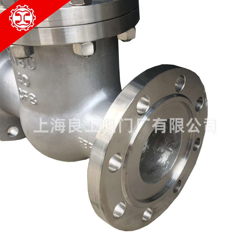 上海良工阀门304不锈钢法兰高压高温闸阀Z41W-40P手动闸阀DN50 80