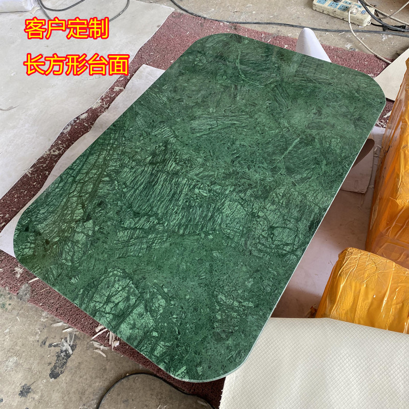 天然大理石板工艺品软装饰品摆件底座花岗岩音响垫板功放机减震板