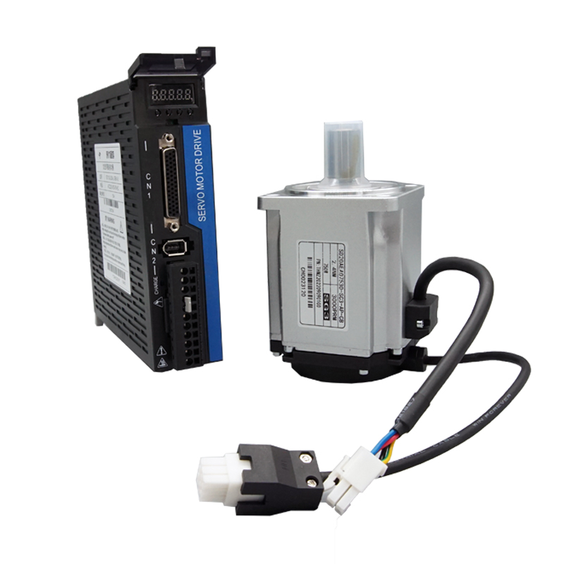 交流伺服电机套装17位磁编单圈绝对值200400600/7501000W厂家直销