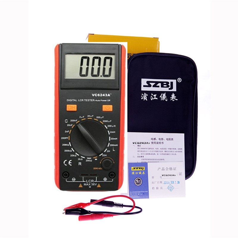 LCR测试仪电g感电容电阻BM4070滨江VC6243A 电容表电感仪