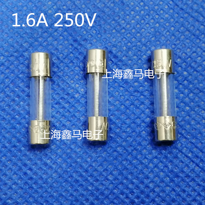 进口玻璃管保险丝 螺旋丝 6X30/6X32 1A1.6A 2A 3A4A5A6.3A8A250V