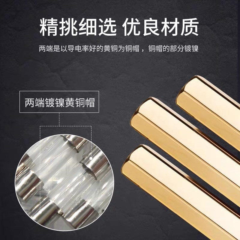 绕线保险管 T2AL250V T2A 耐冲击绕线丝慢熔断保险丝 5*20/6X30mm