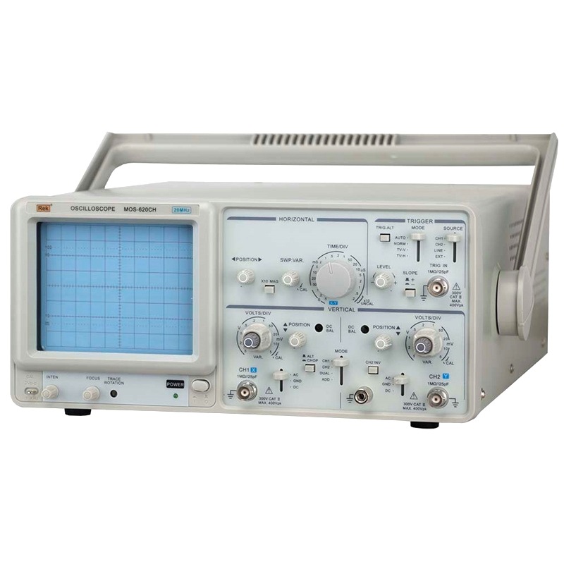 新美瑞克示波器MOS-620CH模拟示波器双通道20Mhz带ALT触发