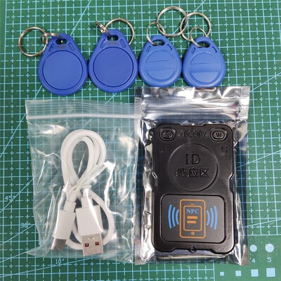 新款PCR双频ICID读卡器PN532复制机NFC模拟加密解码电梯门禁卡PM8