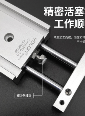 双杆双轴气缸S带磁双作用气动配件全套CXSM/TR25-10/20/30/50/300