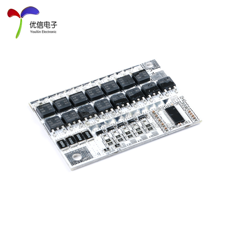 3/4/5串12v锂电池 100A三元聚合物 锂电池保护板 带均衡 三元同口