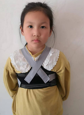 婴幼儿童肋骨外翻固定带心脏术后胸部压力绑带鸡胸凸出矫正器护胸