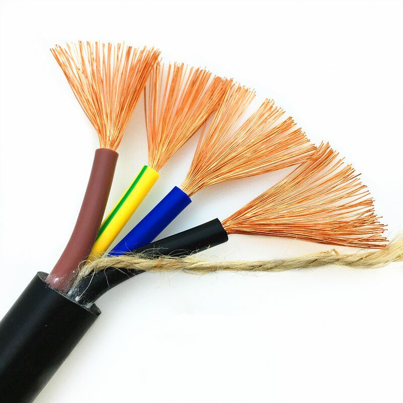 三社电线RVV电h缆2芯/3芯/4芯5芯/075/1/1.5/2.5/多芯电缆线护套