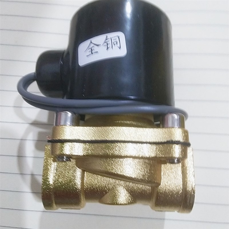 铜线圈淋水阀汽车24V货车放水开关重汽刹车淋水阀 轮胎电磁式喷