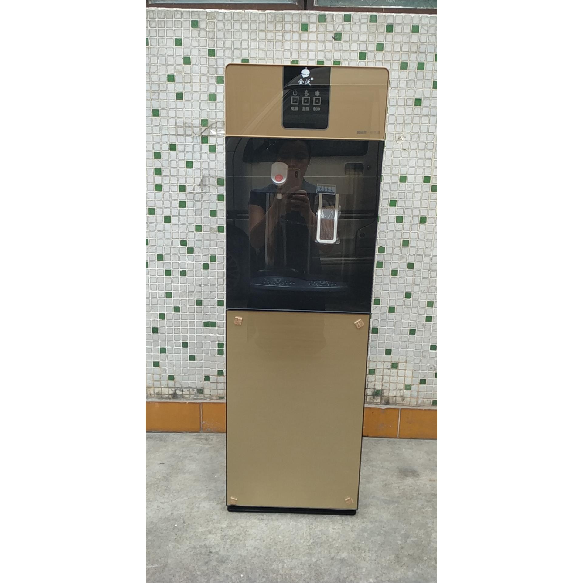 金沃立式饮水机自动进水管线机家用净水器工程加热冷热办公室商用