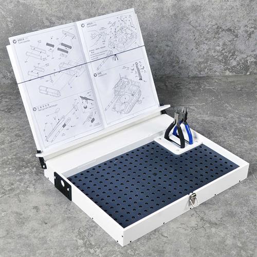 优品万代拼装高达模型工具收纳盒工具架工具箱收纳柜工作台整理桌
