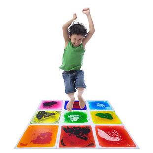 感官垫爬行液体地垫触觉训练垫子宝宝感观触感毯早教儿童感统地毯