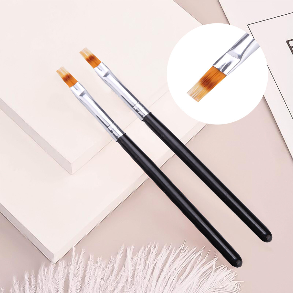 美甲工具批发 指甲笔刷锯齿状粉杆黑杆美甲笔 美甲渐变笔美甲,彩妆/香水/美妆工具,美甲笔/美甲刷/美甲笔刷套装,淘宝优惠券,粉丝福利购,淘宝优惠卷