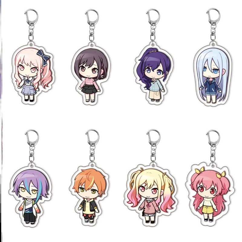 世界计画 划舞台压克力钥匙扣二次元周边挂件挂饰