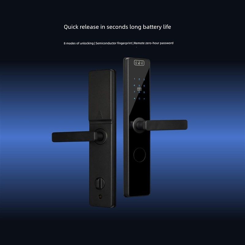 酒店智能门锁Lora无线联网数字锁远程Nfc磁卡锁民宿公寓密码锁