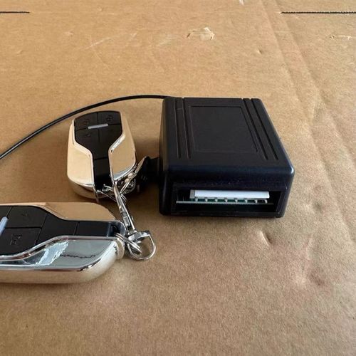 汽车电轿电四轮车三轮车带遥控中控锁通用型12v八针主机盒带遥控