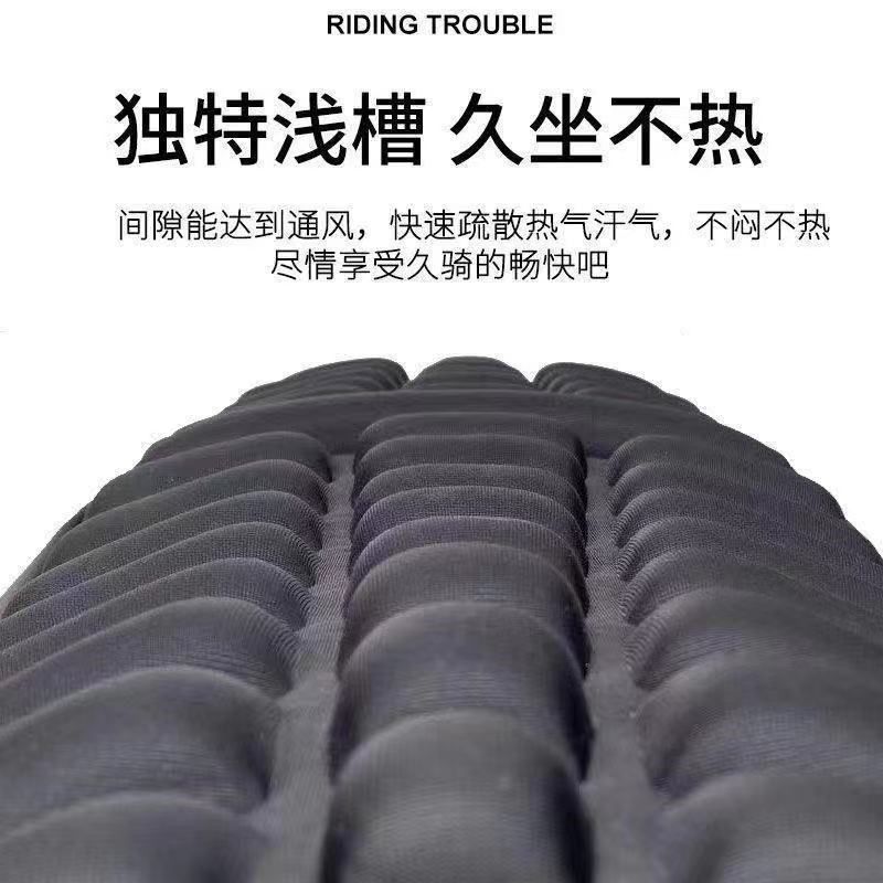 通用踏板摩托车电动高档加厚减震坐垫套全包围越野坐垫套舒适防雨