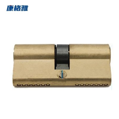 康格雅防盗门锁芯通用型老式双面防撬AB钥匙铜锁芯正芯42.5+42.5=