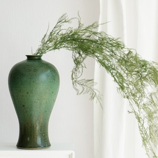 仙气文竹永生花干花花束悬挂婚庆花材造景树枝场景布置拍摄道具