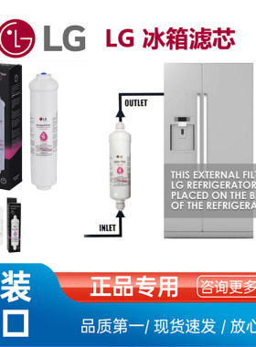 LG冰箱净水器过滤滤芯外置滤器