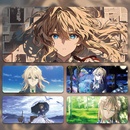 动漫鼠标垫超大紫罗兰永恒花园薇尔莉特电脑桌垫定制二次元鼠标垫