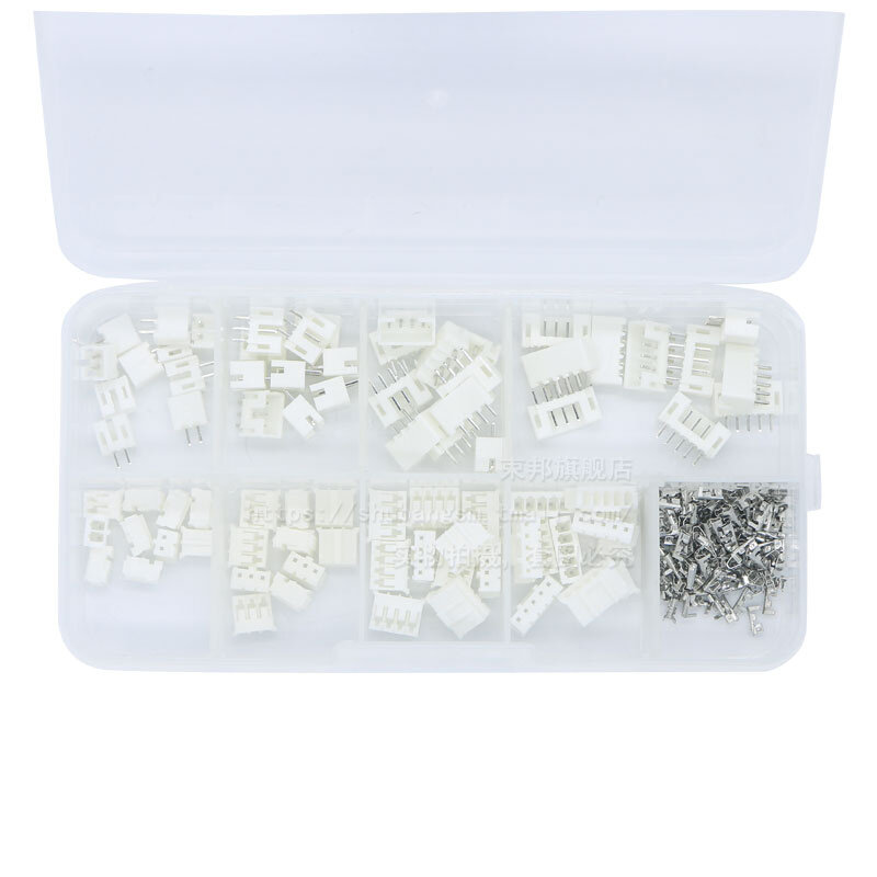 PH2.0 2P3P4P5P针 间距2.0MM 端子套件外壳针座JST连接器总230PCS