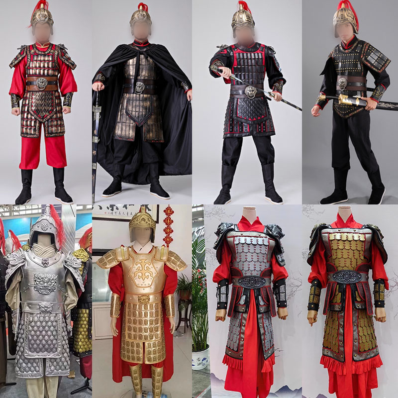 男士元帅盔甲服秦汉春秋