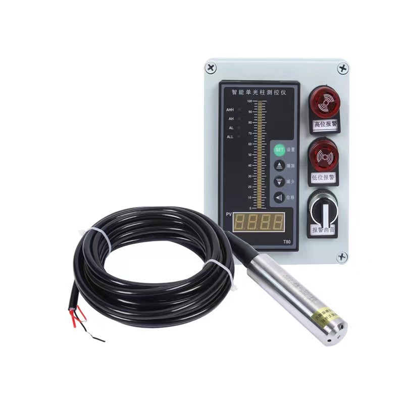 水位显示控器投入式液制位变送器4-20mIA消防水箱液位传计感器探