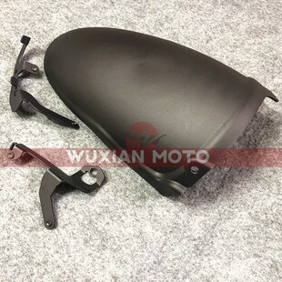 适用杜卡迪自游800/自由/攀爬者改装后轮胎挡水T板挡泥瓦后挡泥板