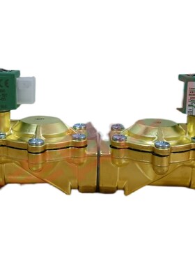 SCE23b8D002 两通黄铜电磁阀 半寸G1/2 DN15 DC24V黄铜电磁阀