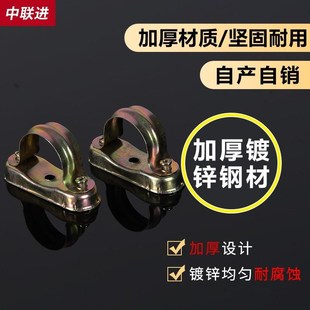 25镀U锌管码 离墙码 宝卡骑马卡16 管夹管卡 离墙卡镀锌骑马卡元