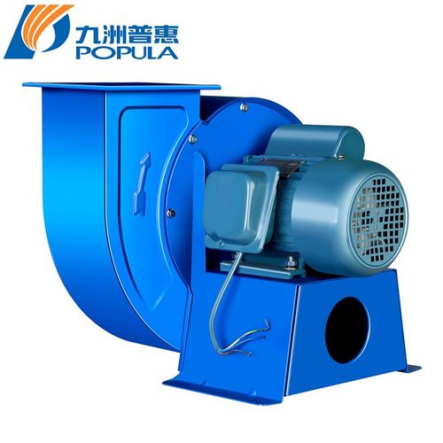 新款九洲离心式风机220V/3x80V 耐高温工业强力管道厨房专用蜗现