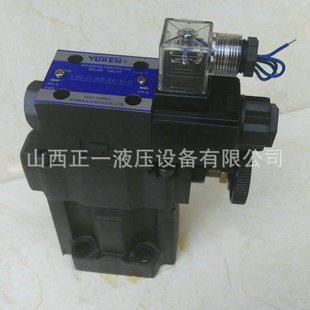 榆次油研S-BSG-03-2B溢流阀yuken低噪声三通S高压电磁溢流阀液压