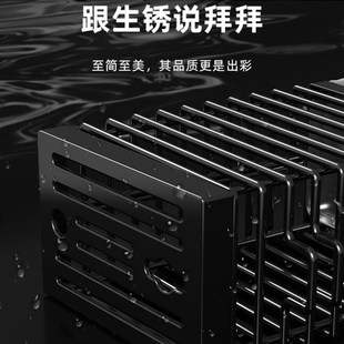 304不锈钢刀架厨m房置物架家用台面放筷子菜刀具一体壁挂式收纳架