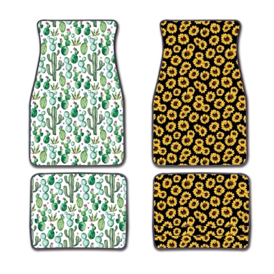 向日葵潜水料汽车垫neoprene car mats 橡