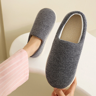 棉麻布拖老人可外穿 女居家厚底透气夏季 月子鞋 防滑柔软防滑凉拖鞋