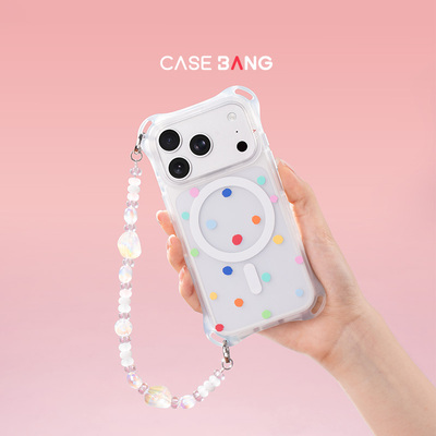 CASEBANG流金系列落日流光手机侧挂链适用于全系列手机双扣便携短挂链包包挂饰短挂绳配件