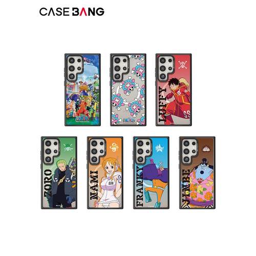 CASEBANGx航海王One Piece联名系列出奇手机壳磁吸背盖适用于三星Galaxy S24 Ultra/S24+/S24/S25 Ultra