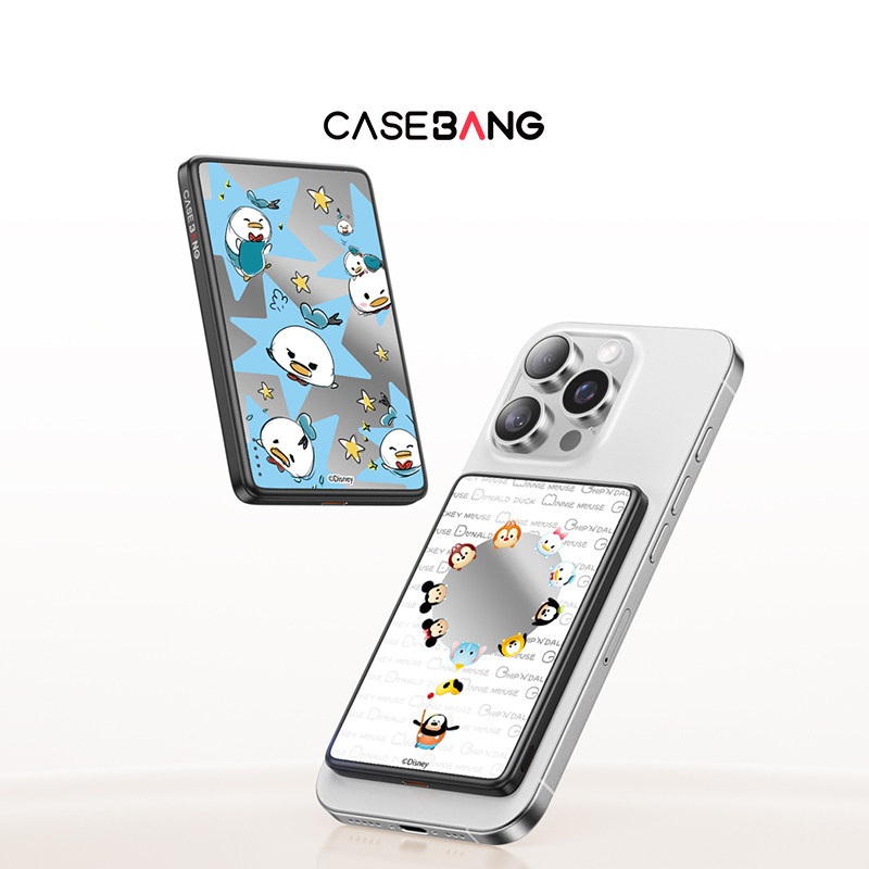 【国家3C认证】CASEBANGx迪士尼松松联名趴趴松松&松松总动员系列超薄磁吸充电宝MagSafe手机移动电源便携式