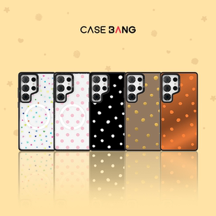 CASEBANGx波点星星系列可拆卸手机壳出奇磁吸背盖适用三星Galaxy S26/S26+/Ultra/S25 Ultra/S24