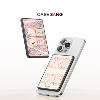 【国家3C认证】CASEBANGx ayyjewel 联名甜品魔法系列超薄磁吸充电宝MagSafe手机移动电源便携式